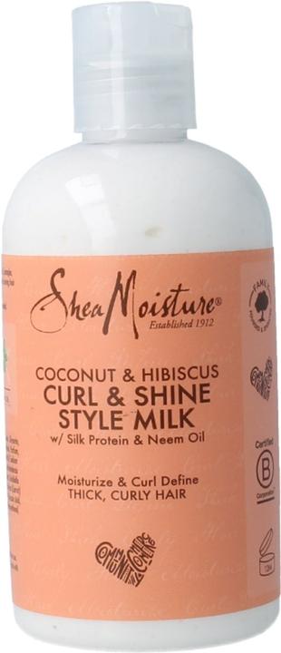 Actual product image Shea Moisture SheaMoisture Coconut & Hibiscus Curl & Style Hair Styling Milk 254ml (254 ml)