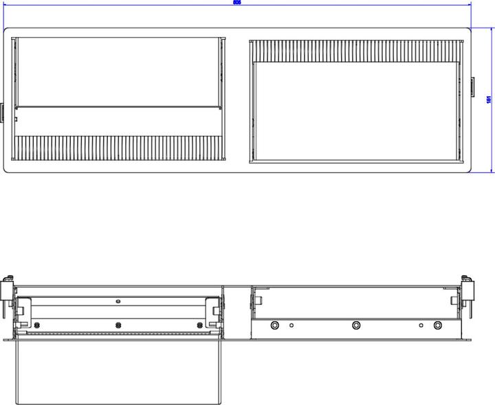 Produktbild Bachmann CONI DUO short - Steckdosenleiste für bündige Montage (6 x)