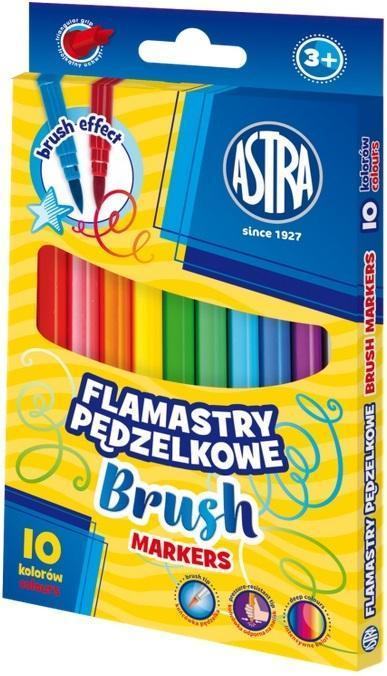 Astra Rundpinselmarker 10 Farben (10x)