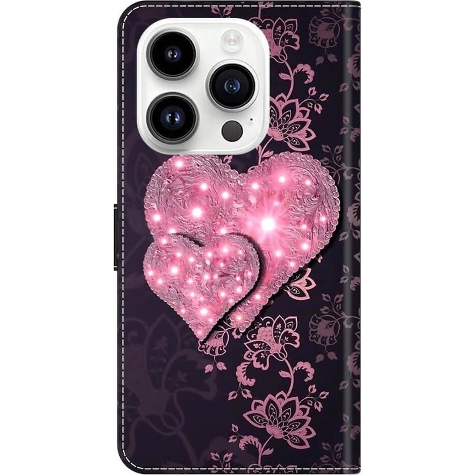 Cover-Discount iPhone 16 Pro Max - 3D-Effekt Hülle Etui (Apple iPhone 16 Pro Max), Smartphone Hülle, Mehrfarbig