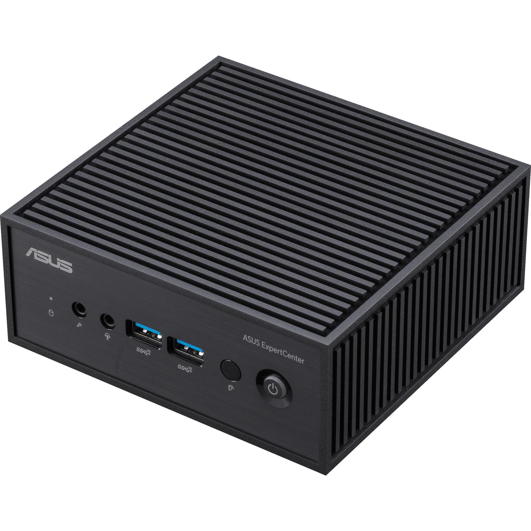 ASUS ExpertCenter PN42 (128 GB, 4 GB, Intel UHD Graphics), PC, Schwarz