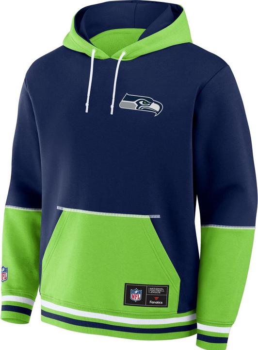 Immagine prodotto Fanatics Foundation Fleece Hoody - NFL Seattle Seahawks - S (S)