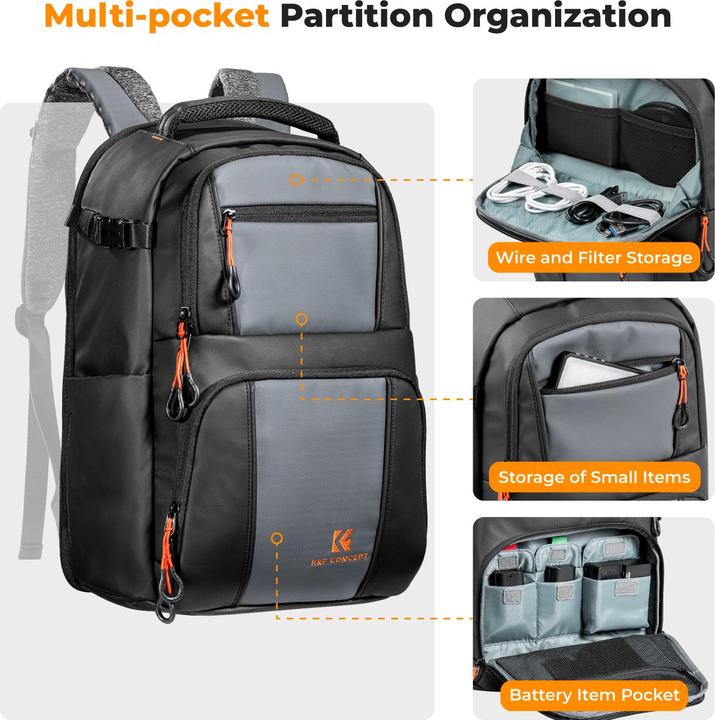 Actual product image K&F Concept Nature Wander 09 (Photo backpack, 25 l)