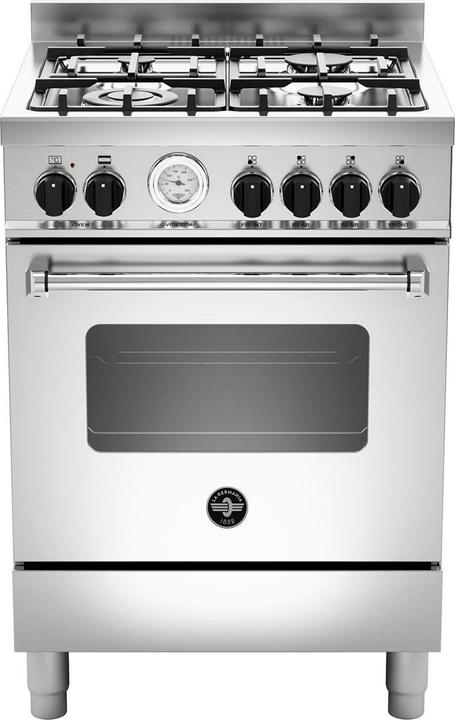 Actual product image La Germania Bertazzoni Americana AMN664EXT Cooker Stainless steel Gas A
