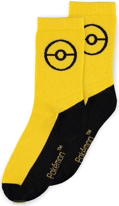 Image du produit Difuzed Pokemon pack 3 paires de chaussettes Pikachu 43-46 (lot de 2, 43 - 46)