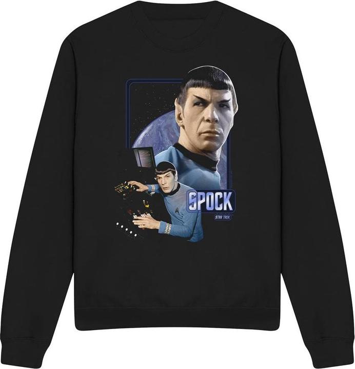 Actual product image Unisex Adult Spock Sweatshirt (XXL)