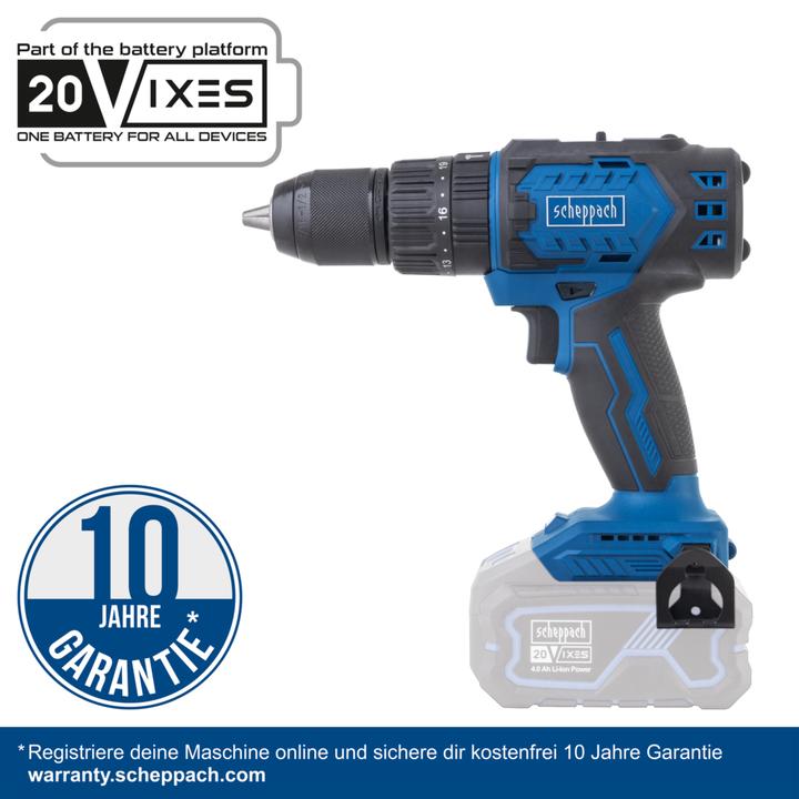 Produktbild Scheppach Akku-Schlagbohrschrauber BC-CD60-X (DIY) (Schlagbohrschrauber)