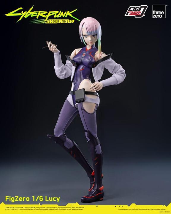 Produktbild ThreeZero Cyberpunk: Edgerunners FigZero Actionfigur 1/6 Lucy 29 cm