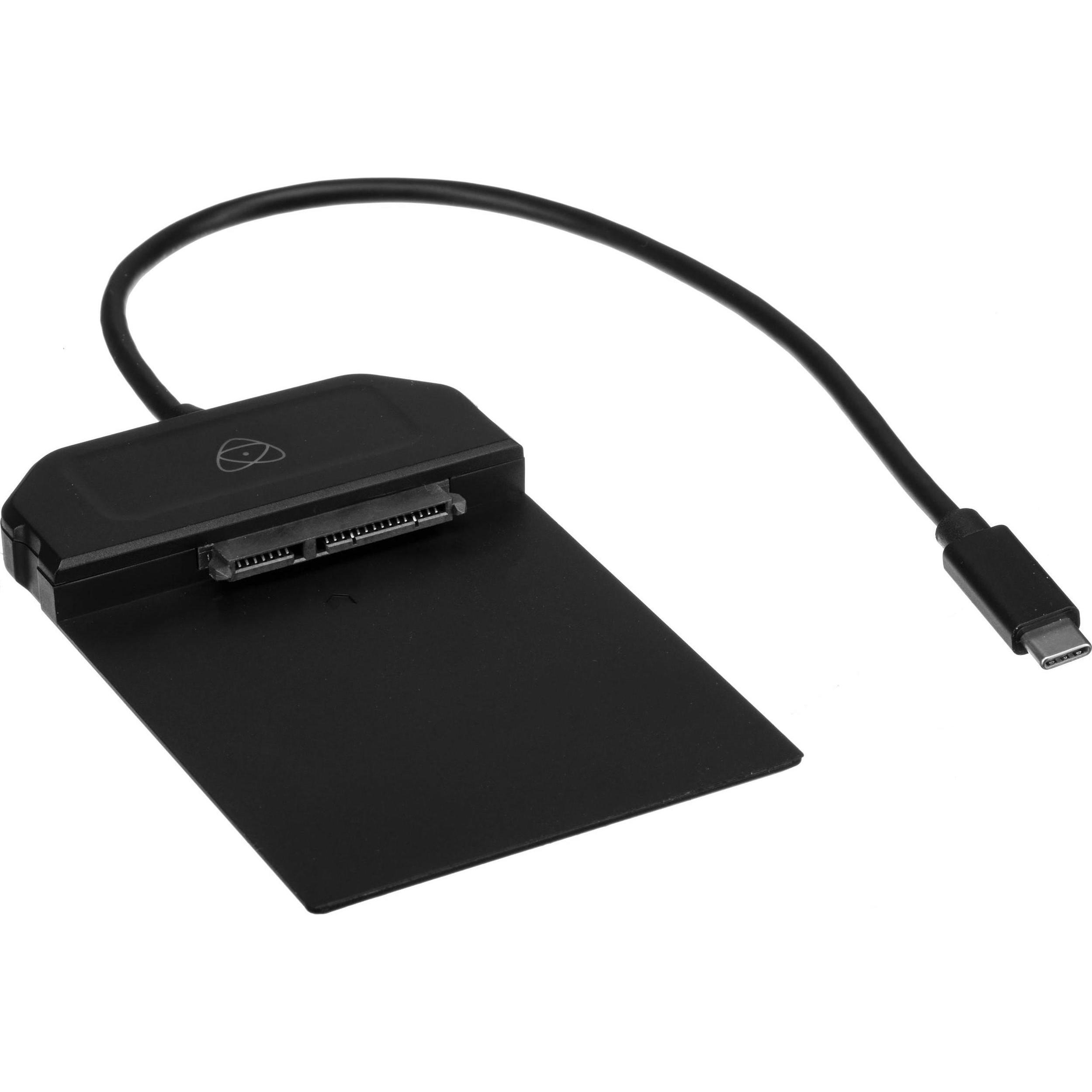 Atomos Docking Station USB-C 3.1 (USB-C, 1 Ports), Dockingstation + USB Hub, Schwarz