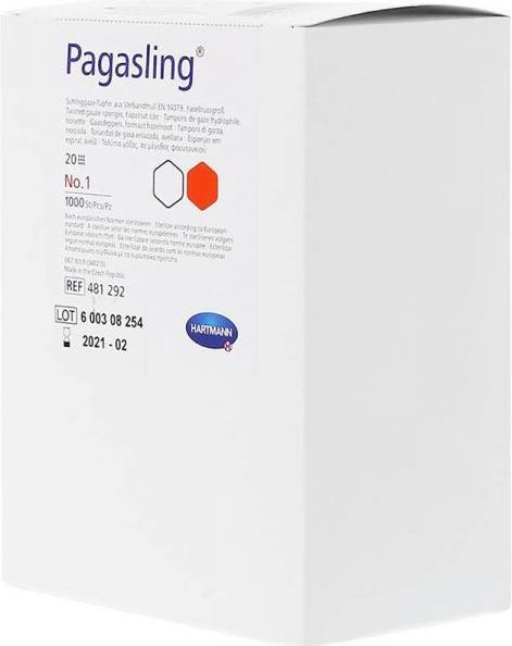 Actual product image IVF Hartmann Schlinggazetupfer Grösse 3