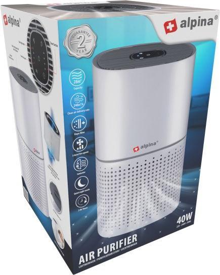 Image du produit alpina Purificateur d'air 230V 50W 240 m³/h (28 m²)