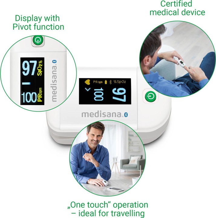 Produktbild Medisana PM100 Verbindung mit Bluetooth