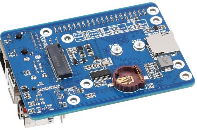 Actual product image WaveShare Mini Baseboard for Raspberry Pi Compute Module 4