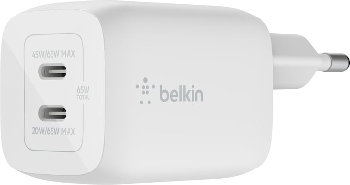 Belkin Boost Charge Pro 2-Port GaN Charger (65 W)