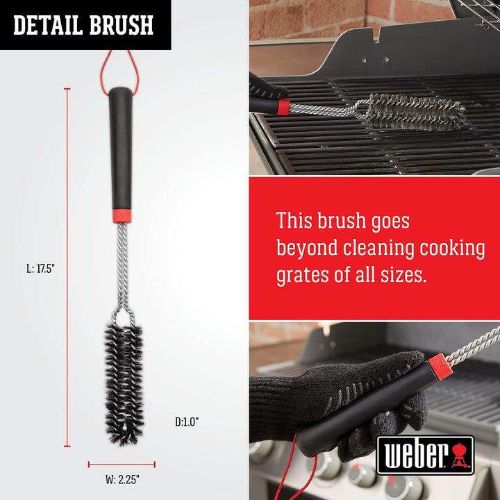 Actual product image Weber Narrow barbecue brush (46 cm)
