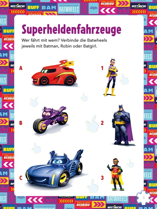 Immagine prodotto DC Batwheels: avventura da colorare e puzzle