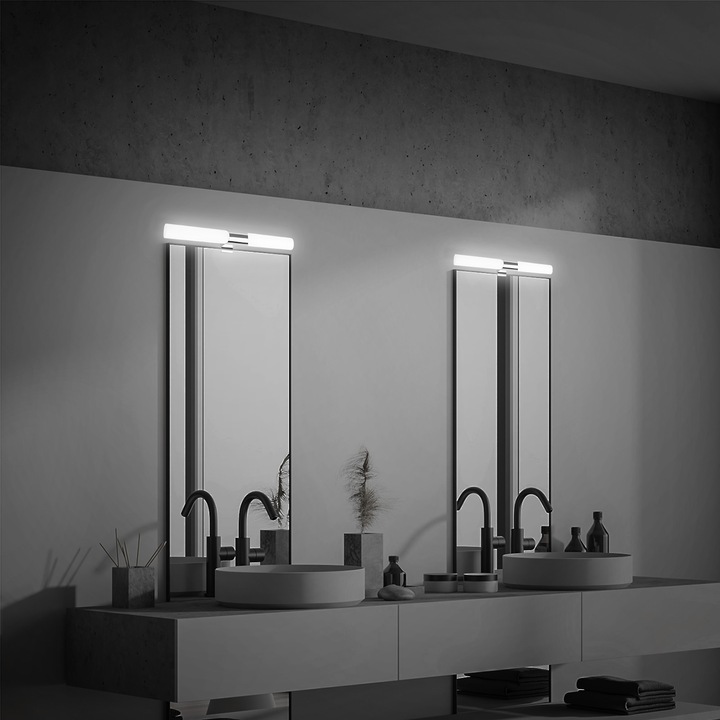 Actual product image Briloner LED bathroom mirror light (1300 lm)