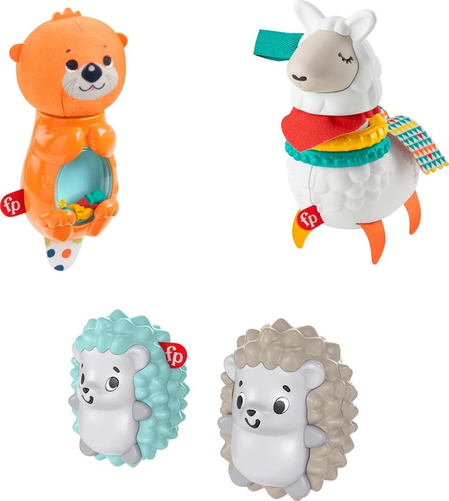 Produktbild Fisher-Price Tier Rasseln, Aktivitätsspielzeuge für Babys