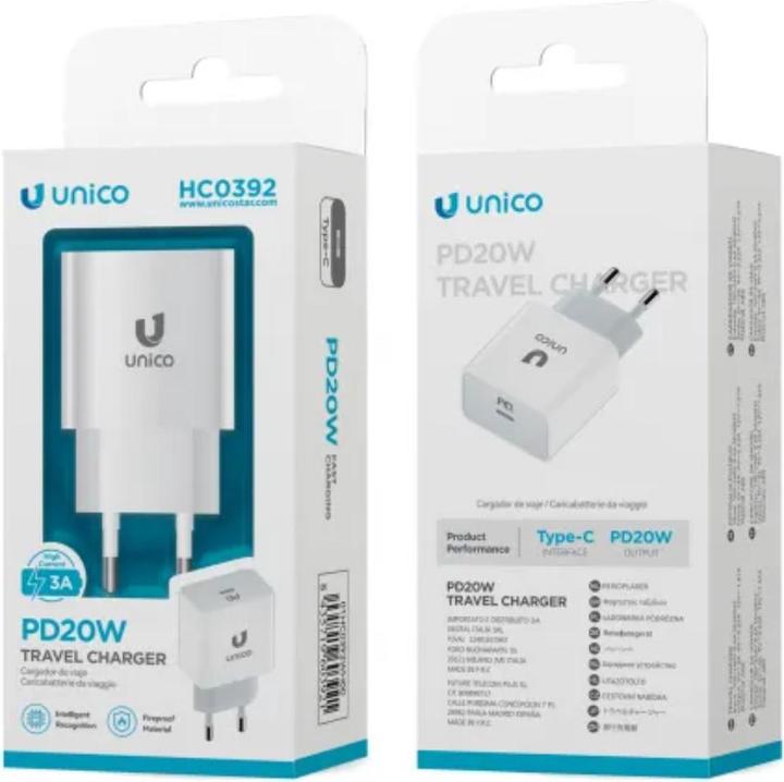 Immagine prodotto Unico CARICATORE USB TIPO(C) 20W (20 W, 1 porzione)