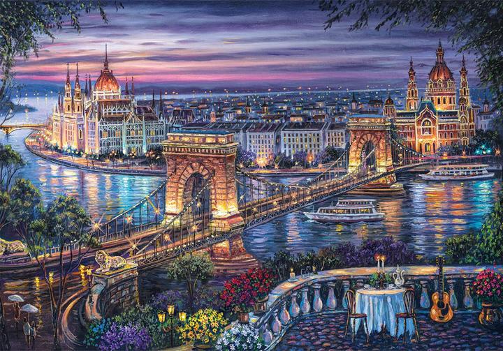 Produktbild Clementoni Puzzle Fluss Donau Teilen (1000 Teile)