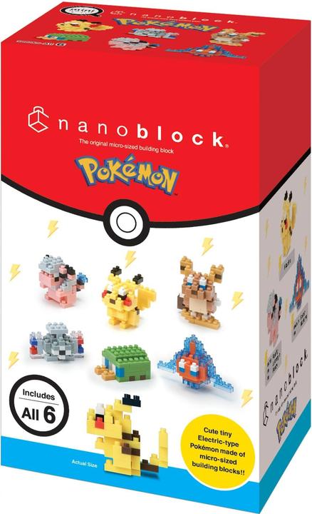 Nanoblock Pokémon Vaporeon Level brick model buy at Galaxus