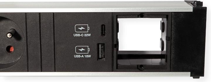 Produktbild Bachmann CONI 1xUTE 1xUSB A&C 22W 1xCM 0.2m GST18 (1 x, CEE 7/5, CEE 7/3, 0.20 m)
