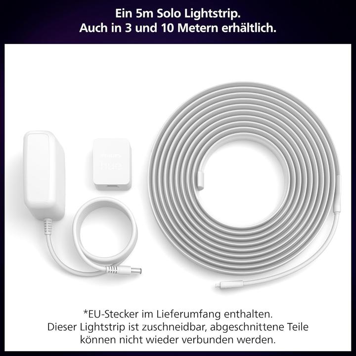 Productafbeelding Philips Hue Lightstrip Solo (Veelkleurig, 500 cm, Interieur)