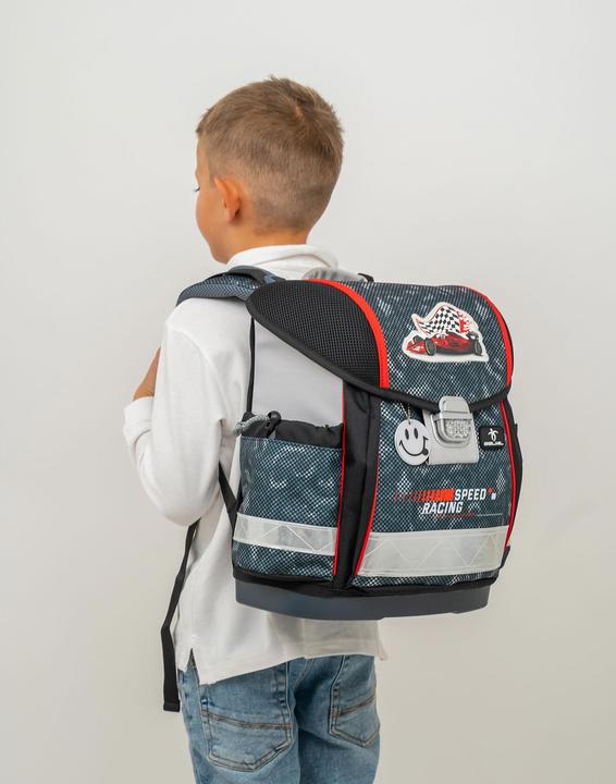 Produktbild Belmil CLASSY Schulrucksack 4-teiliges-Set Red Dots (19 l)