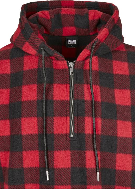 Produktbild Urban Classics Patterned Polar Fleece Half Zip Hoody (S)