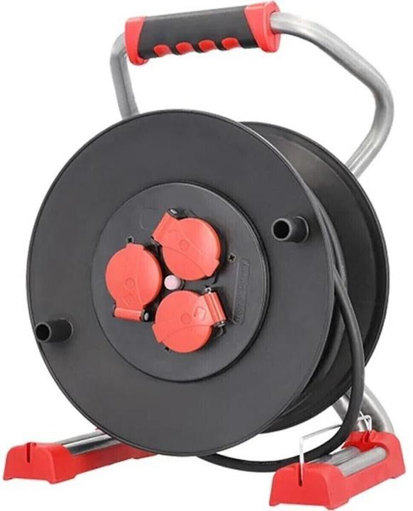 Produktbild Bachmann 399.191 Profi-Kabeltrommel 3xCEE7/3 (40 m, 1.50 mm²)