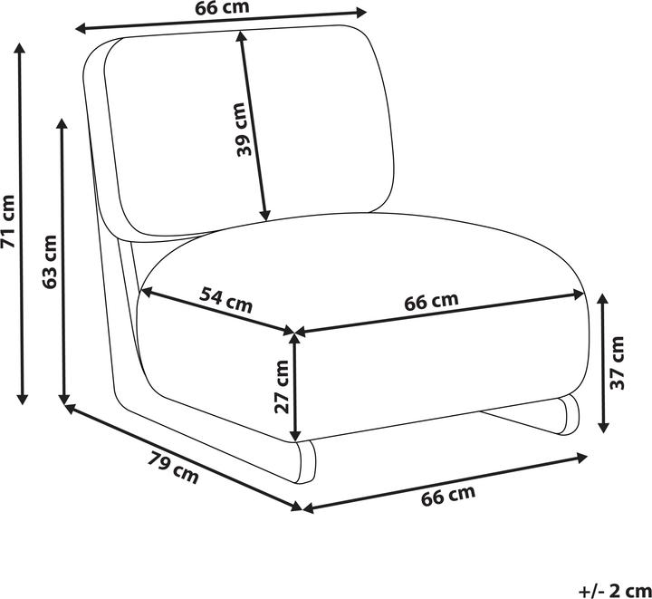 Actual product image Beliani Kokkola