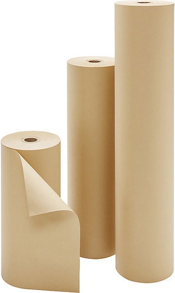 Produktbild eurokraft basic Packpapier auf Rolle ECONOMY