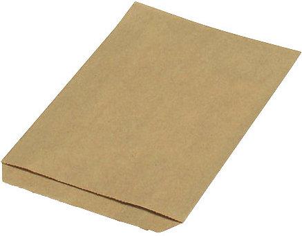 Actual product image kaiserkraft terra flat bag, made from recycled paper, LxW 180 x 120 mm, pack of 1000. (1000 Piece)