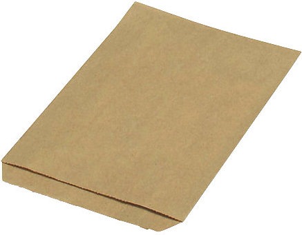 Image du produit kaiserkraft Sachets plats terra, en papier recyclé, L x l 180 x 120 mm, lot de 1000. (1000 pièce(s))