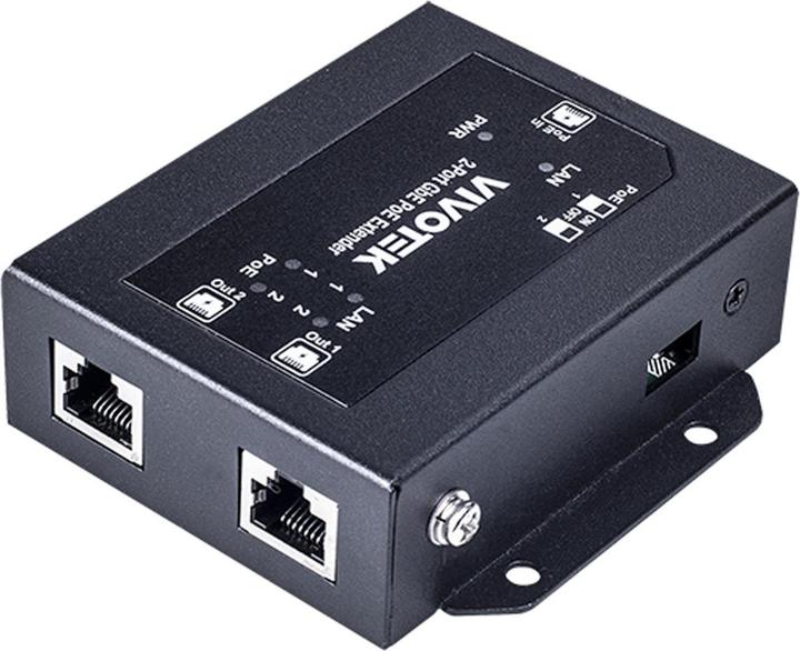 Actual product image Vivotek AP-GXC-0200 Indoor 2 Port PoE Extender (802.3bt (PoE++), 68 W)
