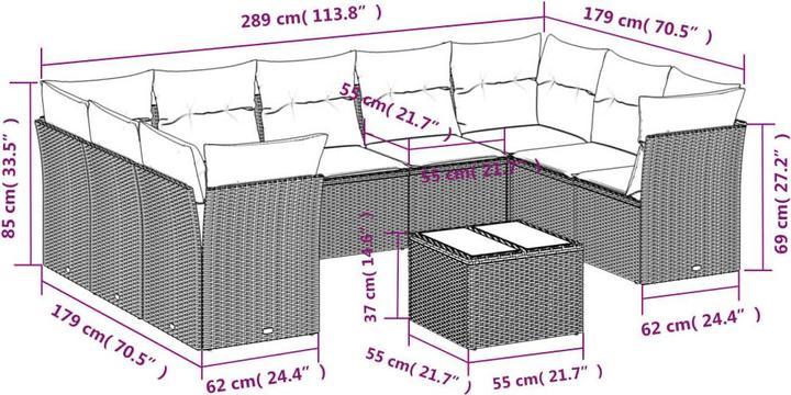 Produktbild vidaXL Brianna