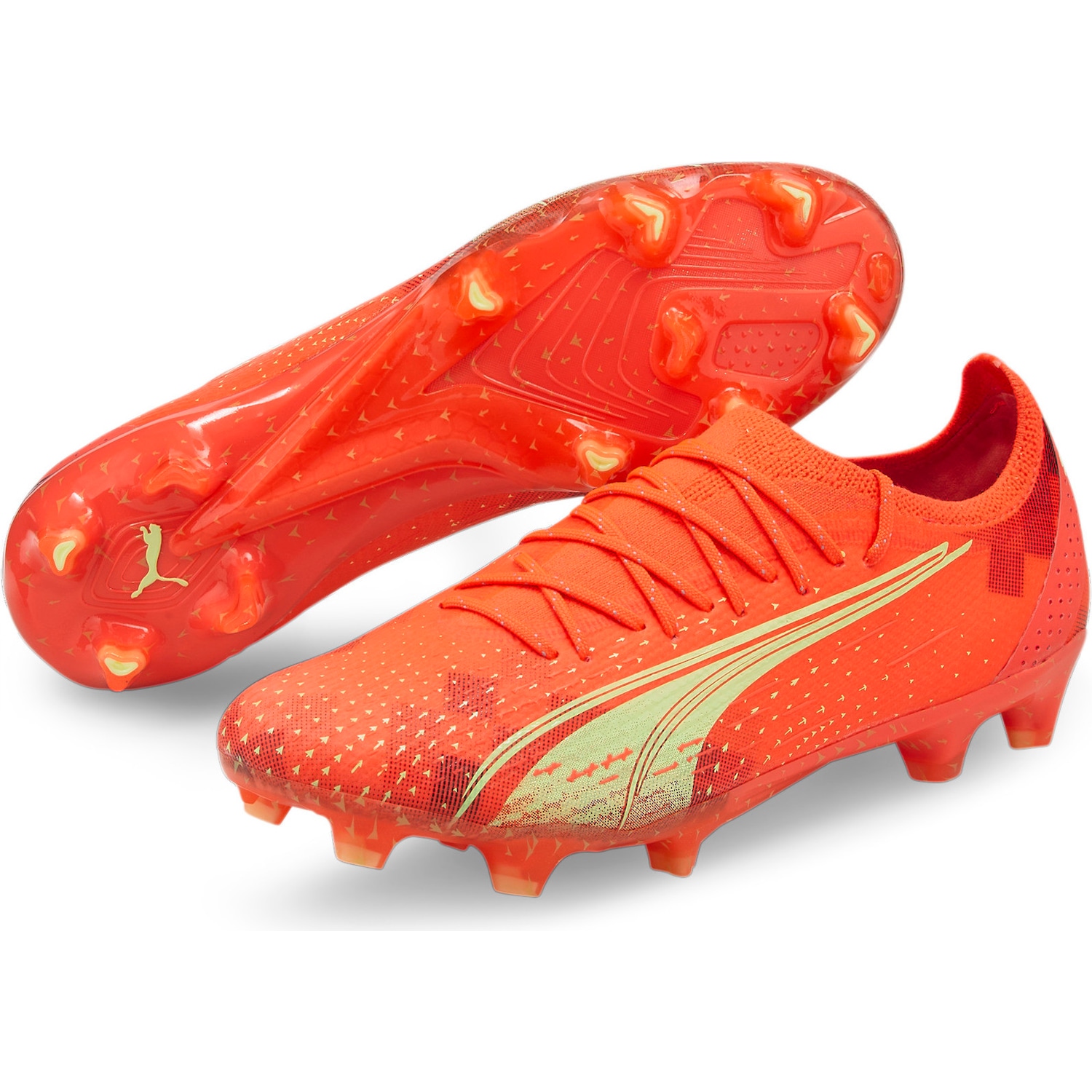 Puma, Unisex, Fussballschuhe, Ultra Ultimate Fg/Ag (42.5), Orange