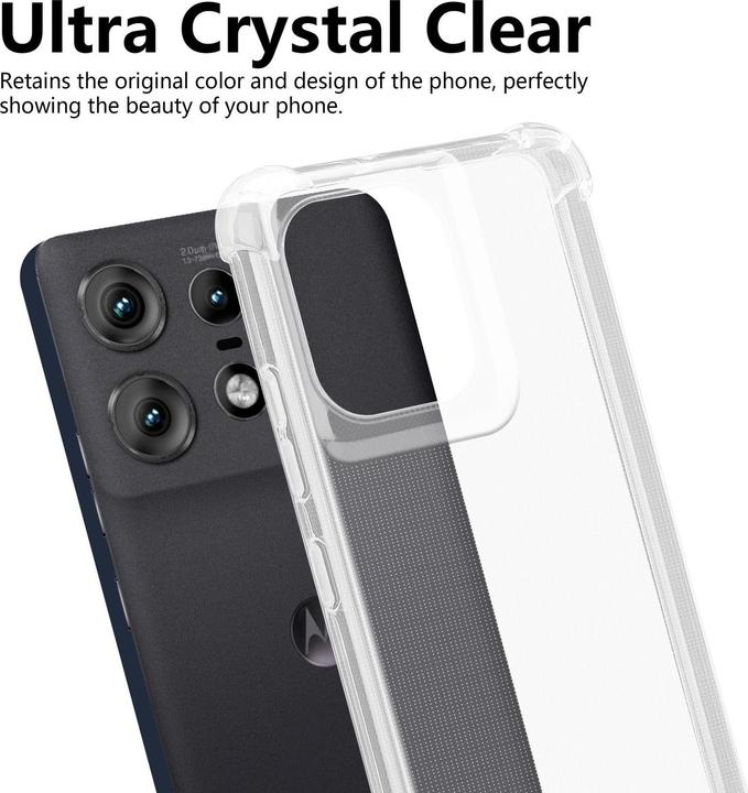 Produktbild Cadorabo Hülle für Motorola Moto Edge 50 Pro Slim TPU Schutz (Motorola Edge 50 Pro)