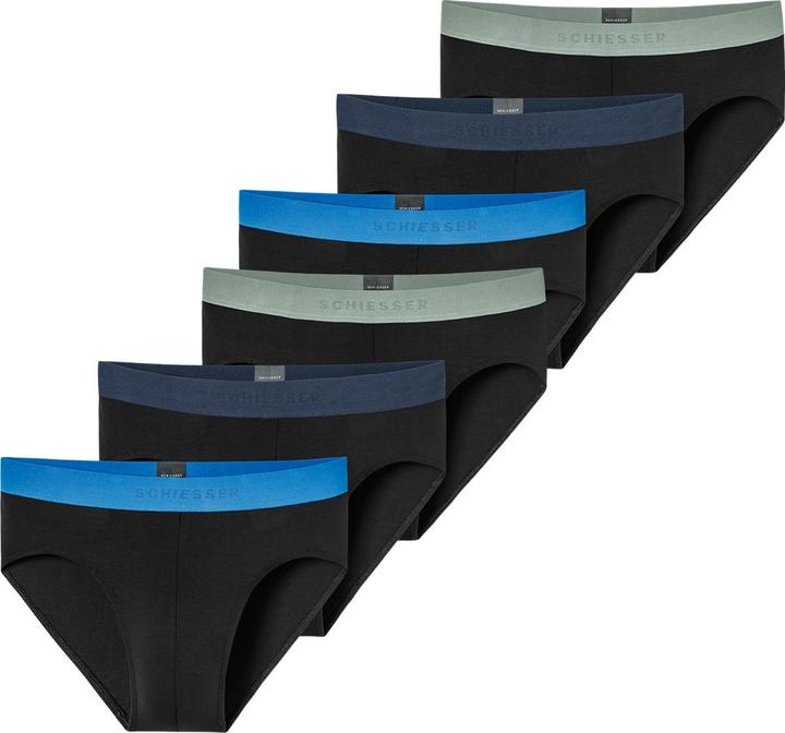 Immagine prodotto Schiesser 6er Pack 95/5 Cotton Rio Slip / Unterhose (XXL, confezione da 6)