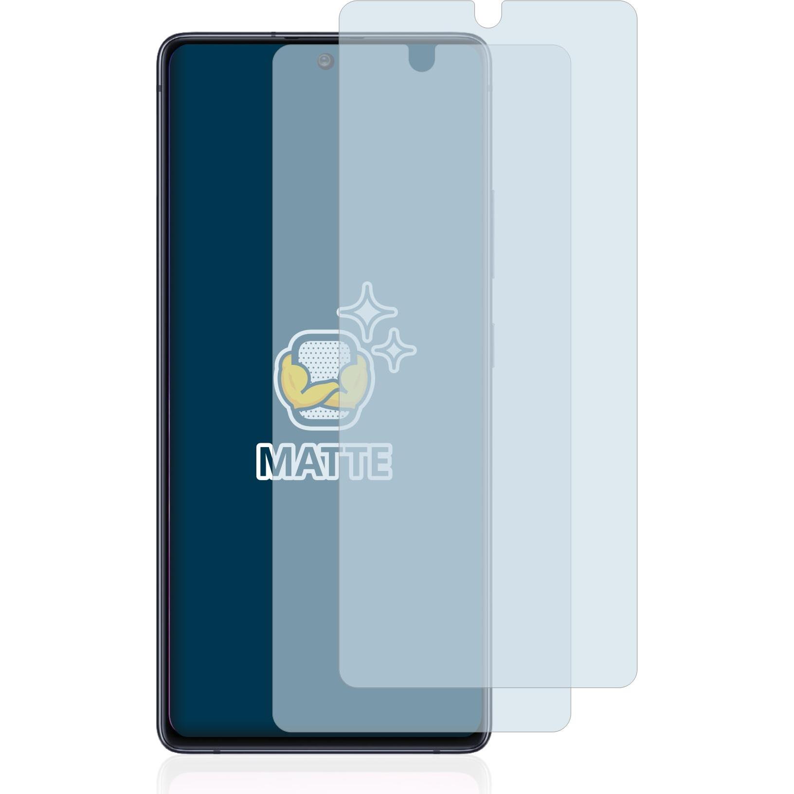 Thumbnail - BROTECT Entspiegelungs-Schutzfolie Displayschutz Matt (2 Stück, Samsung Galaxy S10 Lite), Smartphone Schutzfolie, Grau