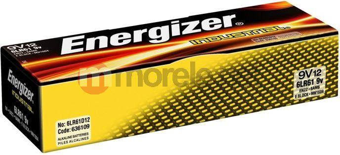 Produktbild Energizer Industrial (12 Stk., 9V Block, 600 mAh)