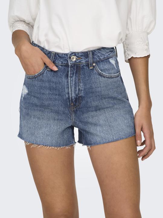Immagine prodotto Only ONLGABI Hohe Taille Normal geschnitten Jeans-Shorts Jeans-Shorts