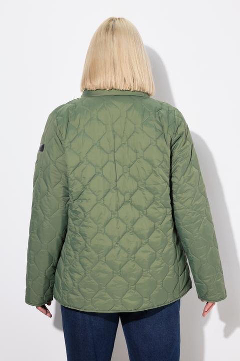 Image du produit Ulla Popken Veste matelassée légère HYPRAR, modèle déperlant, matière recyclée (50, 52)