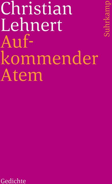 Produktbild Aufkommender Atem (Deutsch, Christian Lehnert, 2017)