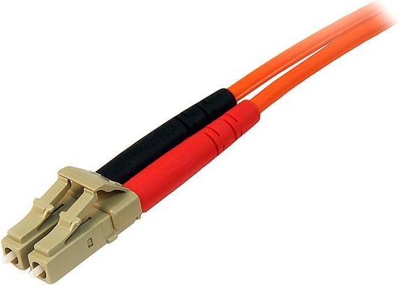 Produktbild StarTech 1 m Multimode 50/125 Duplex LWL-Patchkabel LC - LC - Glasfaser Netzwerkkabel (1 m)