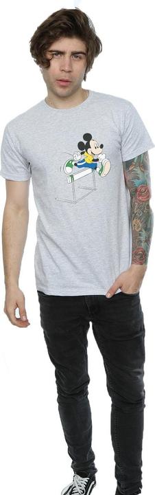 Actual product image Disney Mens Mickey Mouse Hurdles T-Shirt (XXL)