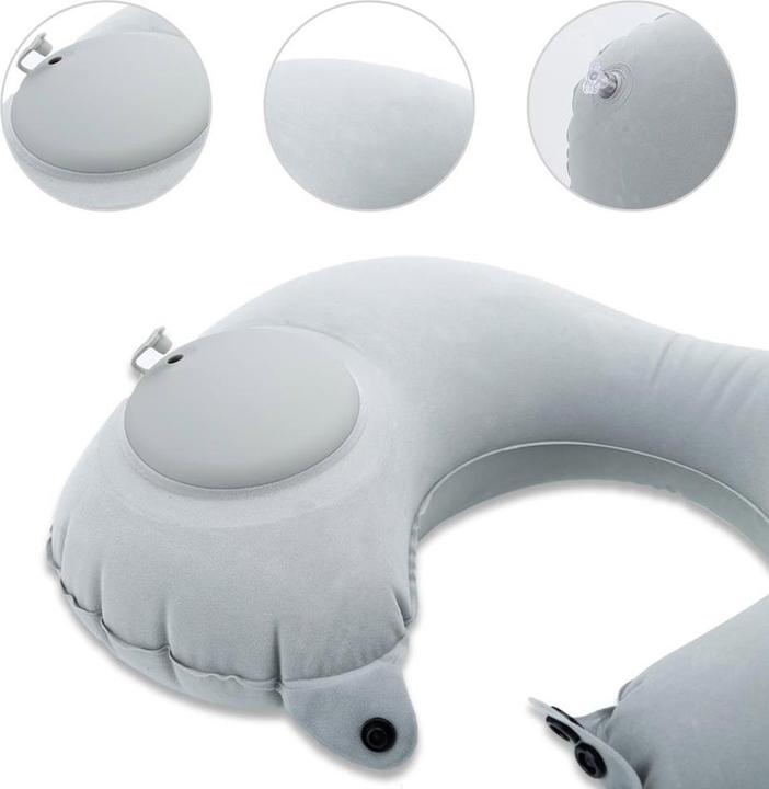 Image du produit Intirilife Coussin gonflable pour le cou (Coussins de voyage)