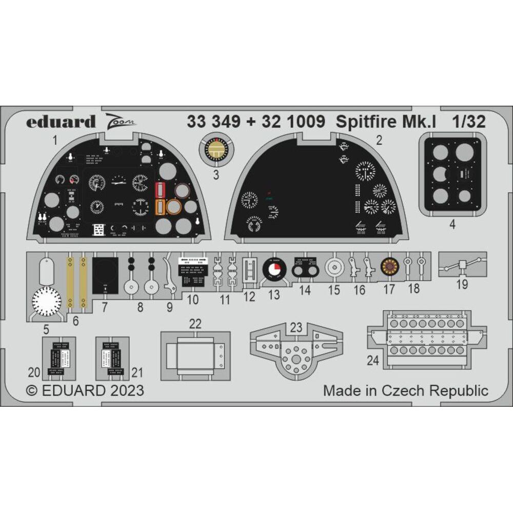 Eduard Spitfire Mk.I 1/32 KOTARE