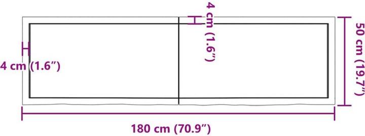 Produktbild vidaXL Gianna (180 x 50 cm)