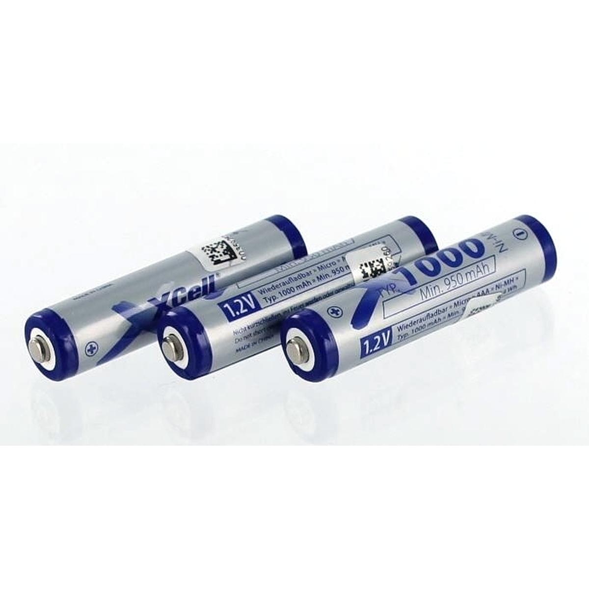 AGI 75577 - Akku - SIEMENS GIGASET C385 - Blau - Silber - Nickel-Metallhydrid (NiMH), Telefon Zubehör